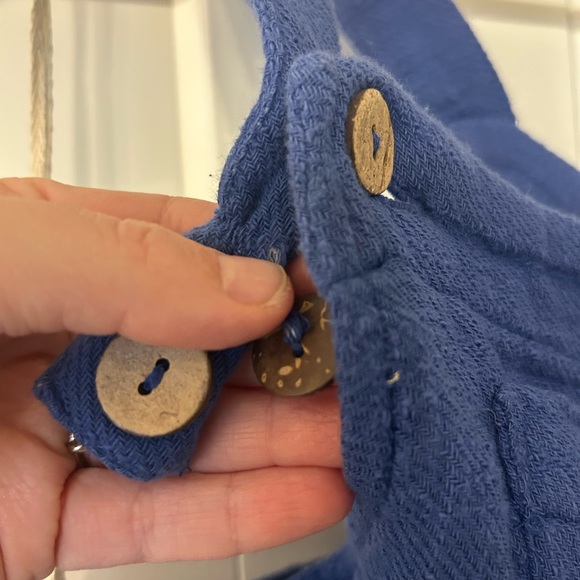 Free-est Sun-Drenched Overall in True Blue size small - Picture 6 of 12